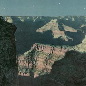 Grand Canyon South Rim Full Moon 1993
