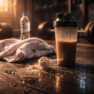 青春の置き手紙は、汗と涙のプロテイン味