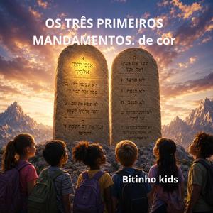 OS TRÊS PRIMEIROS MANDAMENTOS. de cor