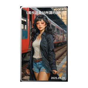 《風吹過車站所講的話》(台語抒情說唱)  by 荒原的野狼