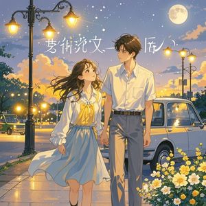 晚风与车灯