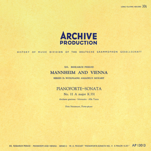 Adagio and Allegro in F Minor, K. 594:I. Adagio