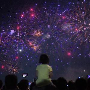 让没有星星的夜空，放起烟花