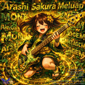 Arashi Sakura Meluap Montagem - Gugurkan Bunga, Hancurkan Kode - (Kawaii Aggressive Funk) [Indonesia Ver.]