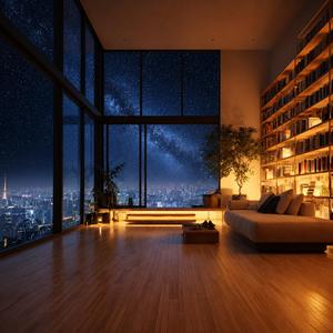 星降る夜、ひとりの時間　Starry Night Solitude