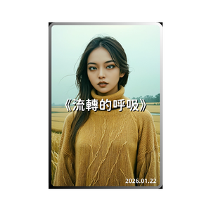 《流轉的呼吸》(中文 自由詩) by 琴座紫金蠍