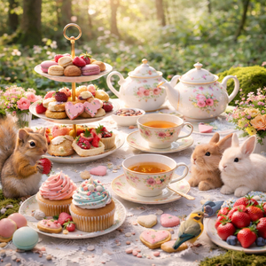 甘いお茶会の時間