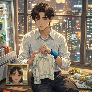 旧衬衫的褶皱_杨仕俊