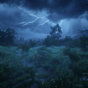 Paisaje Sonoro Suave De La Lluvia