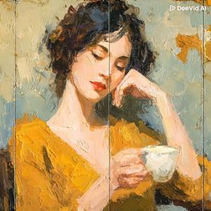 Seule sous la pluie de Paris