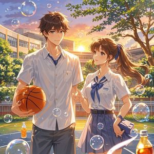 夏日汽水和白衬衫_御疏