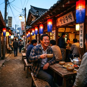 황혼의 주막거리