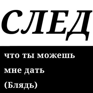 Что ты можешь мне дать (Блядь)