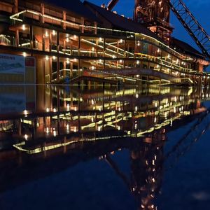 The arrival of the night