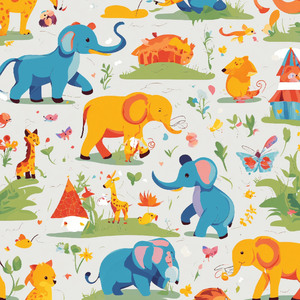 Смешные полосатые носороги