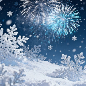 雪花吻不到烟花