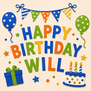Happy Birthday Will Cheeky Monkey (Arcade dance pop)