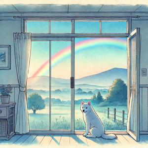 虹の橋を渡ったきみへ