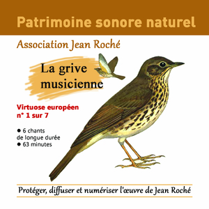 Grive musicienne-Turdus philomelos (chant 3) (Protéger et diffuser l'oeuvre de Jean roché)