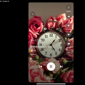 El reloj no me perdona