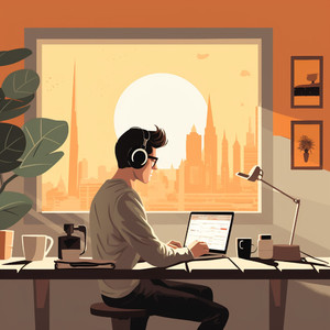 Onda Sonora De Lluvia Para Los Días Laborales