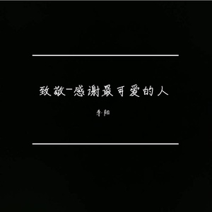 致敬-感谢最可爱的人