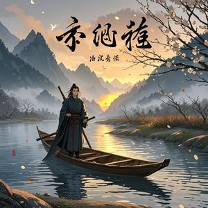 孤舟渡尘河-天涯雨