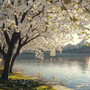 a ray of sunshine entering the window in spring(창문으로 들어오는 봄햇살 한줄기)