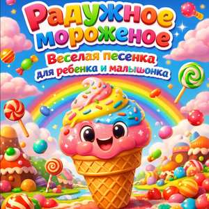 Радужное мороженое - Веселая песенка для ребенка и малышонка