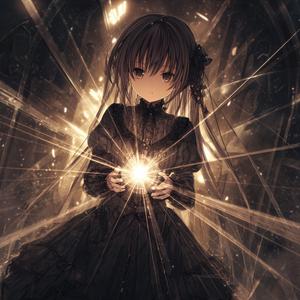 道化師の仮面と紅い夜