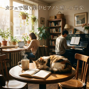 夜のエモいカフェで安らぐヒーリングコーヒーミュージック