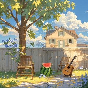 院角梧桐夏