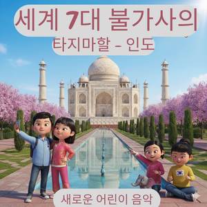 세계 7대 불가사의 | 타지마할 - 인도 | 새로운 어린이 음악