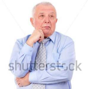 White Haired Old Man