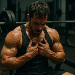 胸トレ追い込みすぎて