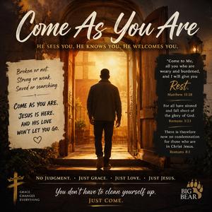 COME AS YOU ARE
