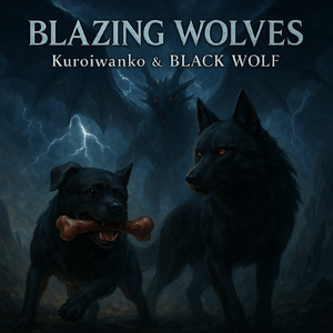 BLAZING WOLVES – Kuroiwanko & BLACK WOLF