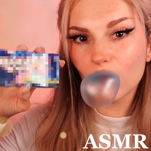 Tingly Bubble Gum Chewing and Ear to Ear Whispers Pt.4