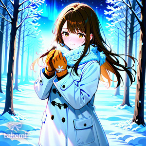 雪明かりの中で見る夢