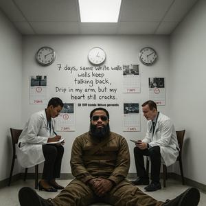 7 days same white walls