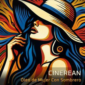 Óleo de Mujer Con Sombrero