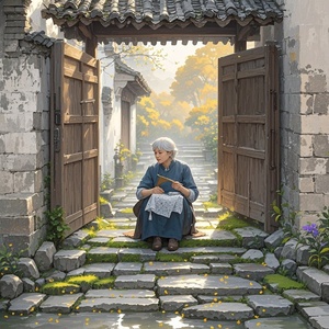 梦回青石板