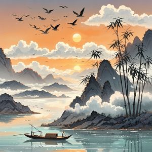 雁阵寒风
