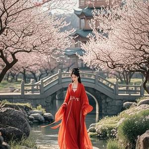 一梦山水画