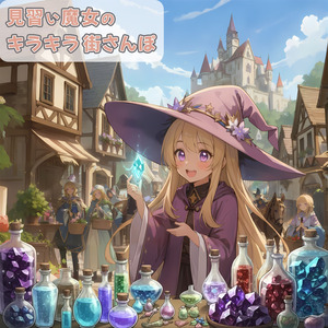 見習い魔女のキラキラ街さんぽ