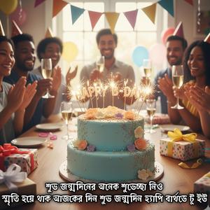 শুভ জন্মদিনের অনেক শুভেচ্ছা নিও স্মৃতি হয়ে থাক আজকের দিন শুভ জন্মদিন হ্যাপি বার্থডে টু ইউ | Shubho Jonmodiner Onek Shuvescha Smrity Hoye Thak Ajker Din Shuvo Jonmodin Happy Birthday To You