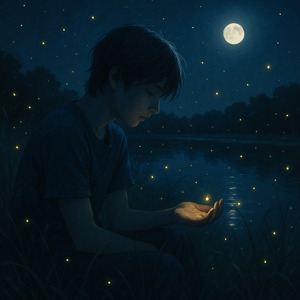 ホタルの夜に心を重ね
