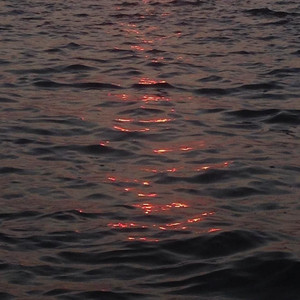 十年前的海邊夜晚