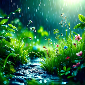 放松雨声 432HZ雨声白噪音