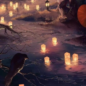 绽放
